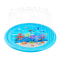 Kids Water Fun Sprinkler Inflatable Whale Splash Pool